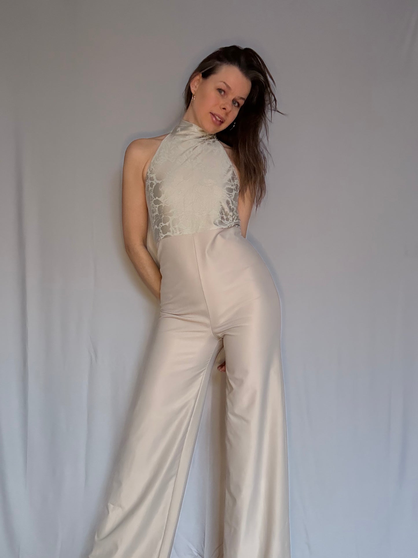 Jumpsuit open back